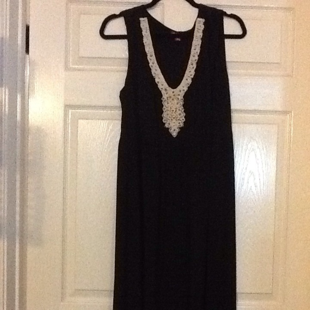 Elle maxi dress, high waisted